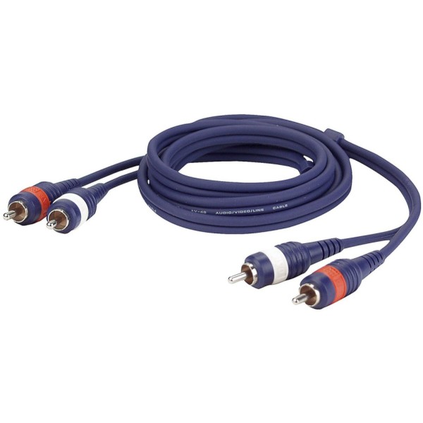 DAP - AUDIOKABEL 6.0 M RCA TO RCA STEREO